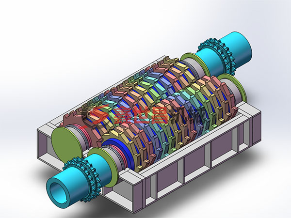 撕碎機結(jié)構(gòu)圖紙
